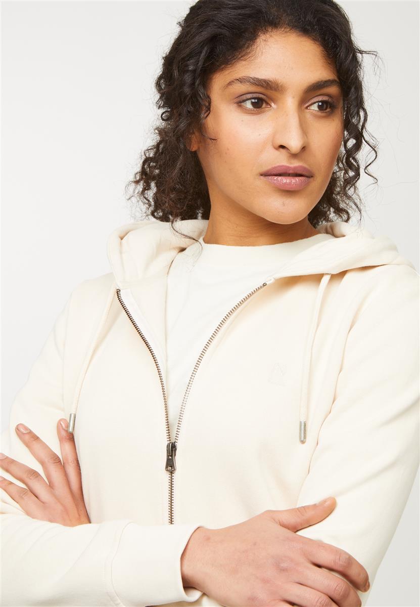 marlowe nature Dahlia Sweatjacket Sweatjacke greige M Bio