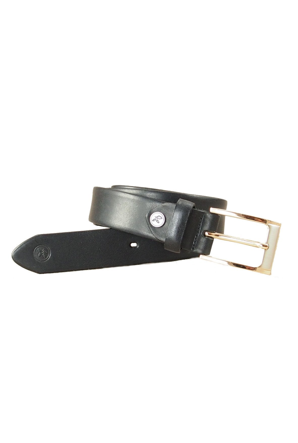 Marlowe Nature Rico Gürtel Leder black 95 cm 30mm