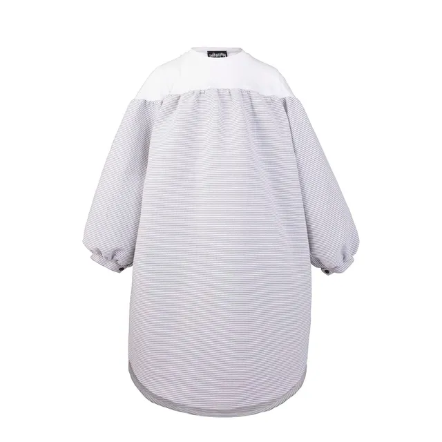 Infantium Victoria Hemdkleid Mädchen gestreift Baumwolle Gürtel