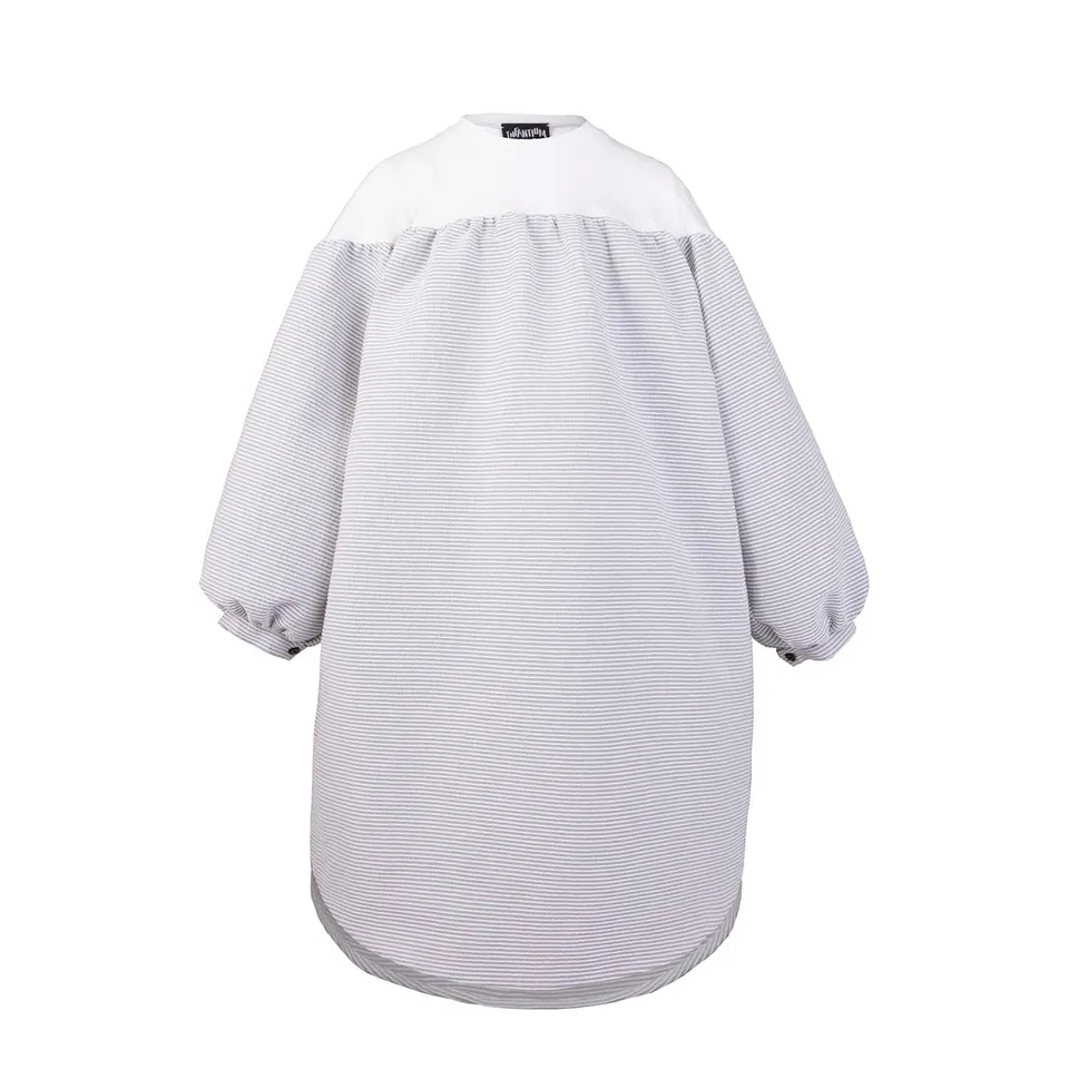 Infantium Victoria Hemdkleid Mädchen gestreift Baumwolle Gürtel