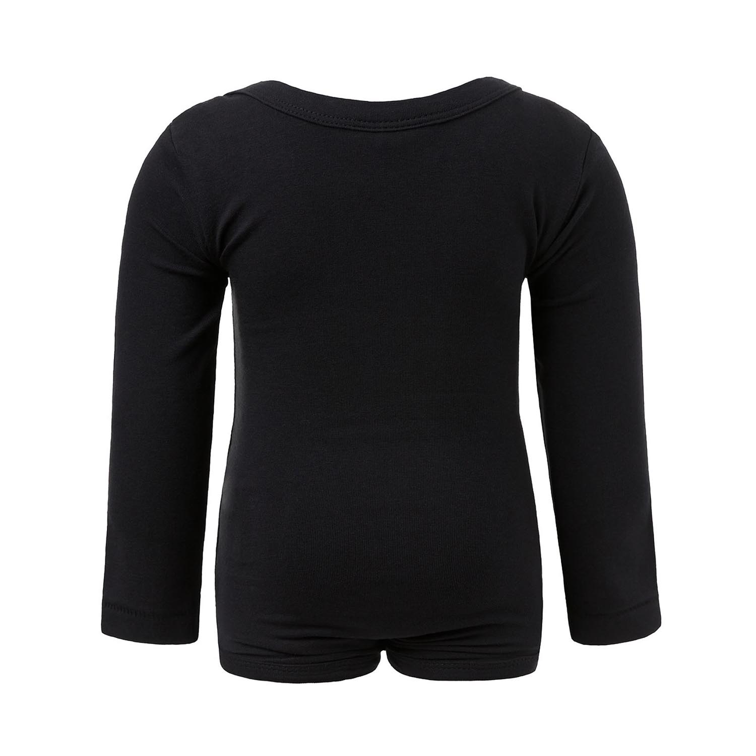 Infantium Victoria Black Baby Body schwarz Qualle Jersey