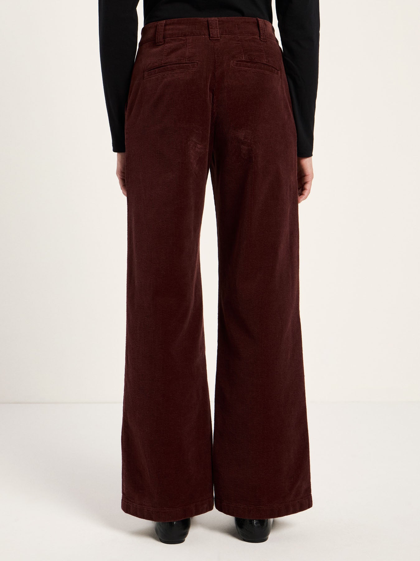 marlowe nature Kord Marlenehose Cordhose bitter chocolate Bio