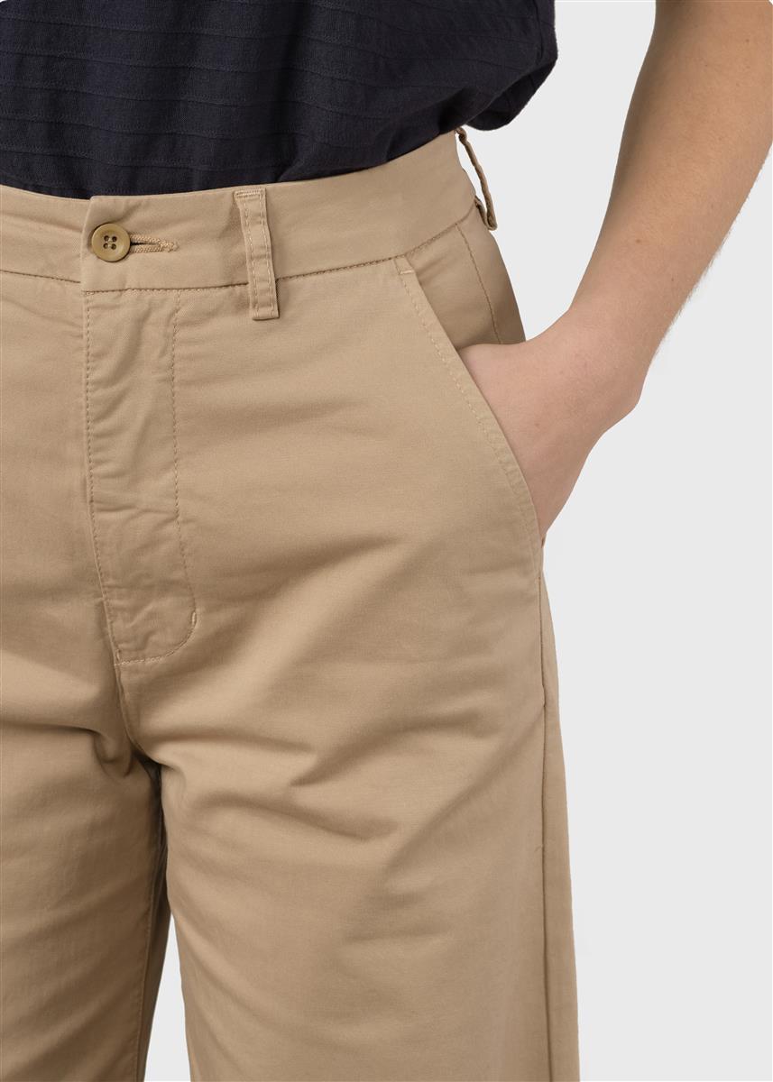 Marlowe Nature Lydia Marlenehose pastel sand Bio-Hose