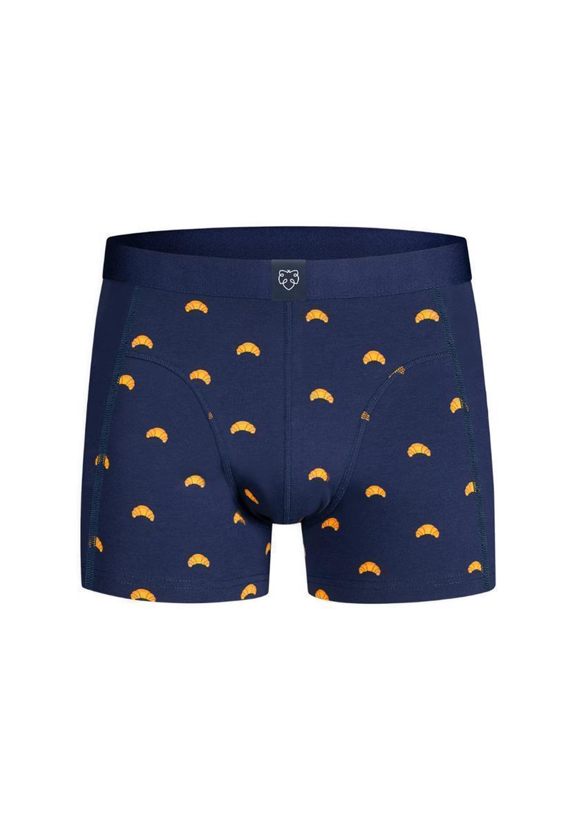 marlowe nature Boxer Brief Unterhose black trouts M Bio-Print