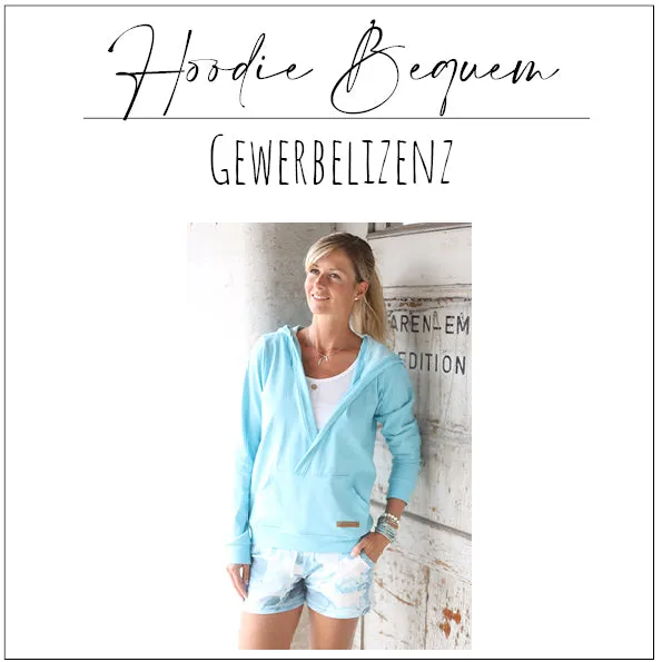 Moeve Design Hoodie Bequem Gewerbelizenz Damen 40 Stück/Monat