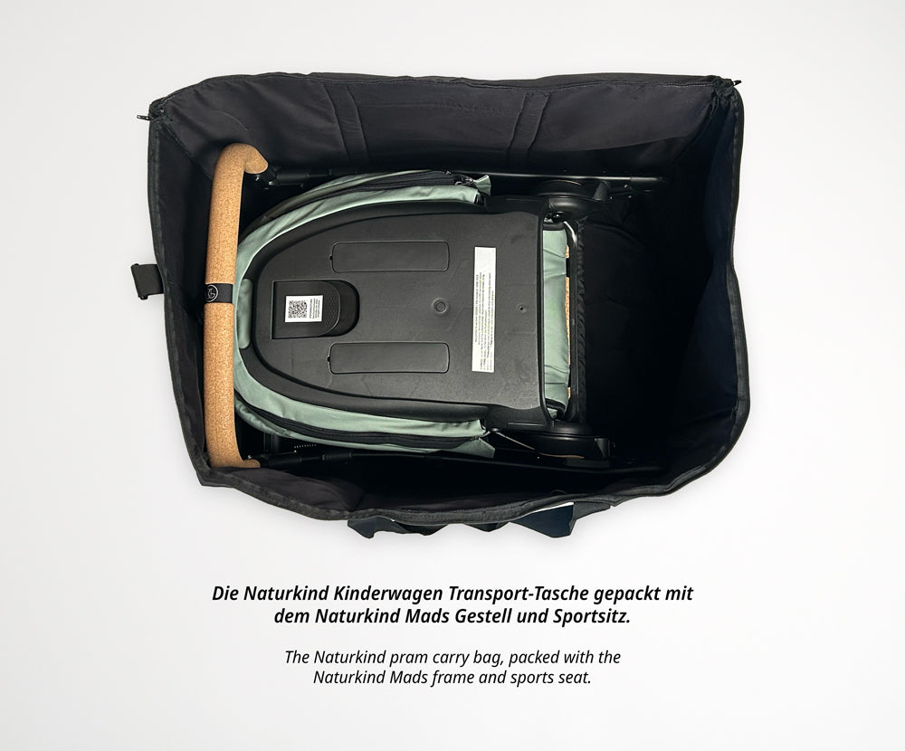 Naturkind Zubehör Transporttasche Kinderwagen Schutz