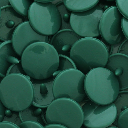 Kam Snaps Plastic Snaps Druckknöpfe B31 Hunter Green 1000 Sets