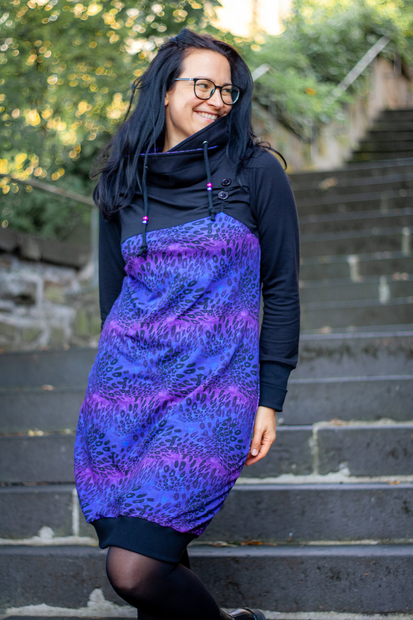 Schnittrebell Elise Add On Hoodiekleid Gr.34-54 Schnittmuster Digital
