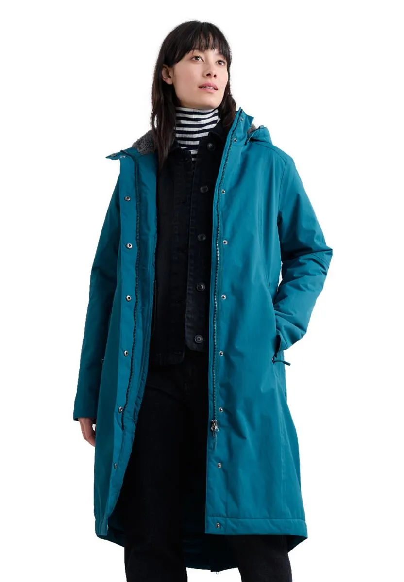 Marlowe Nature Janelle Coat Mantel recycelt squid ink