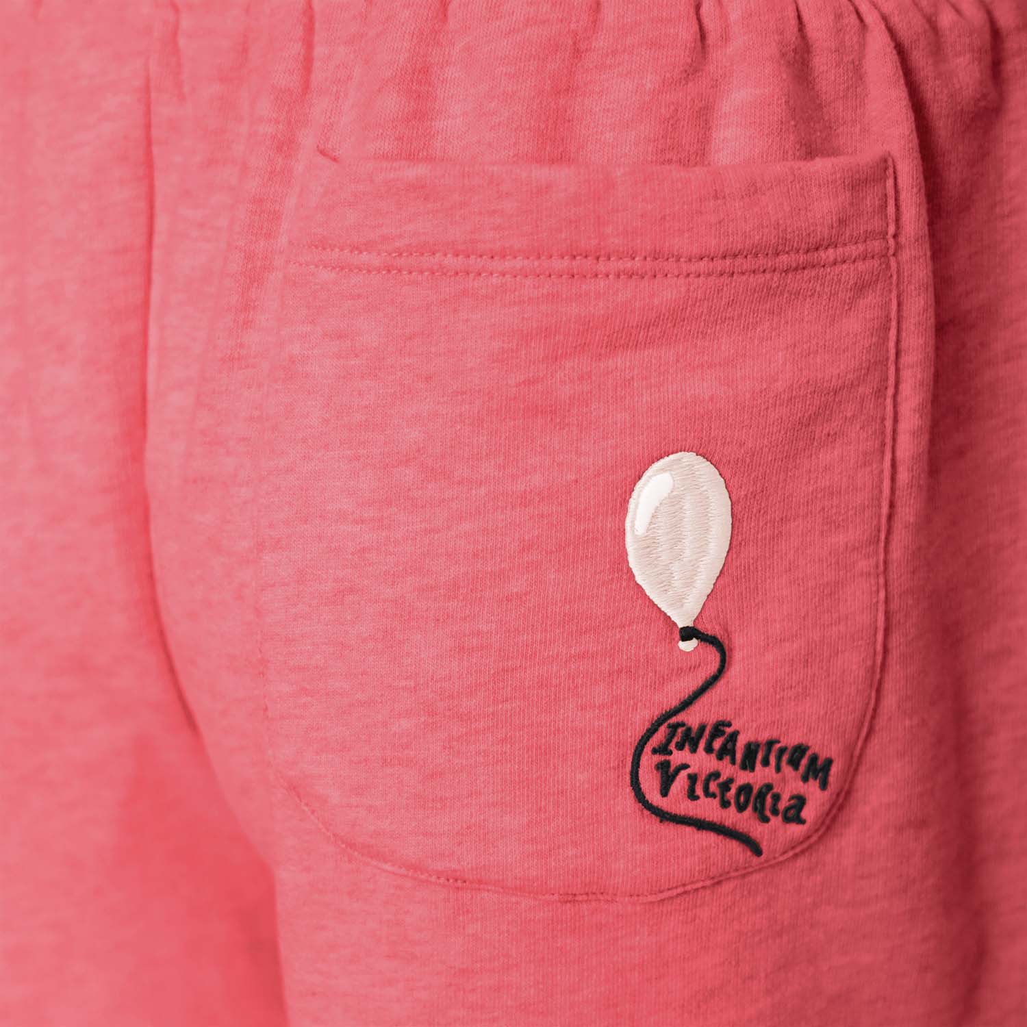 Infantium Victoria Sweatshorts Kinder Bio-Baumwolle Rot