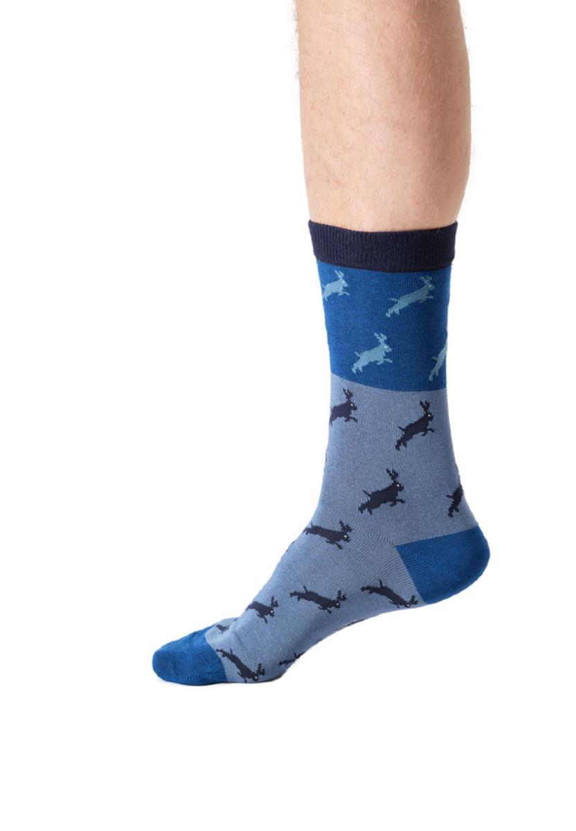 marlowe nature Socken & Strumpfhosen Hare Bamboo Crew Socks blau 41-47