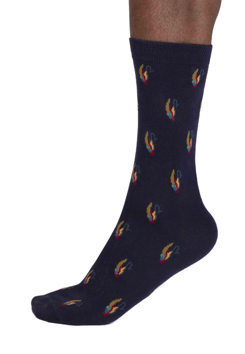 marlowe nature Finley Fly Fishing Socks grey marle Bio-Baumwolle