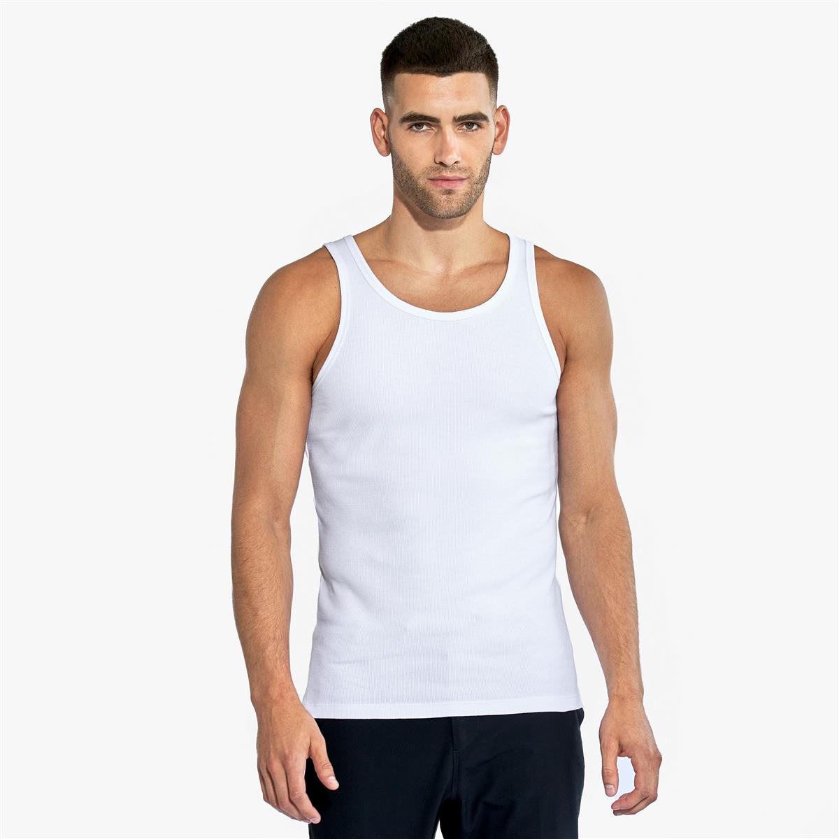 Bread & Boxers 2-Pack Tank Ribbed Unterhemd Bio-Baumwolle