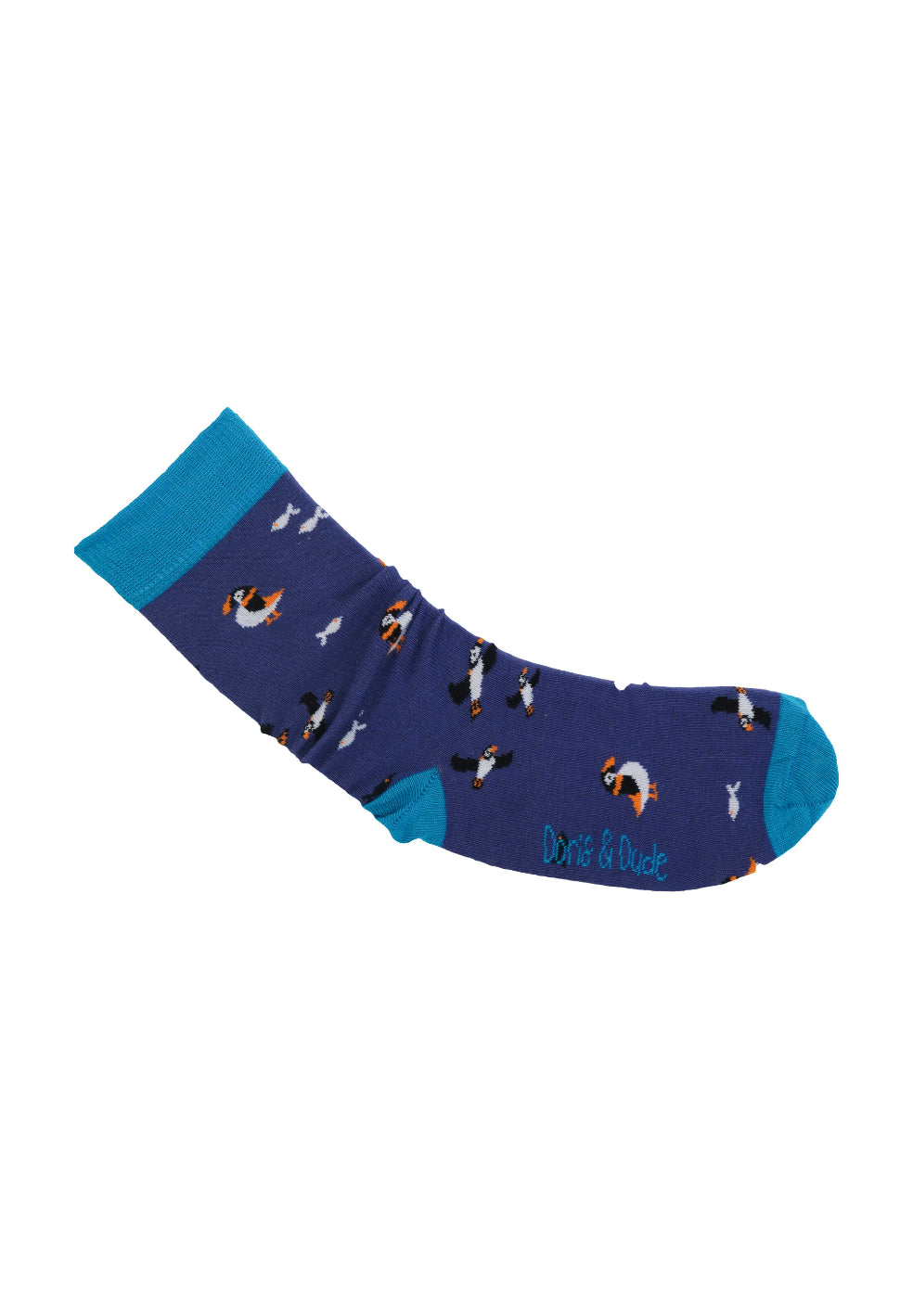 marlowe nature Puffin klein Socken blue1 36-40 Bambus-Mix