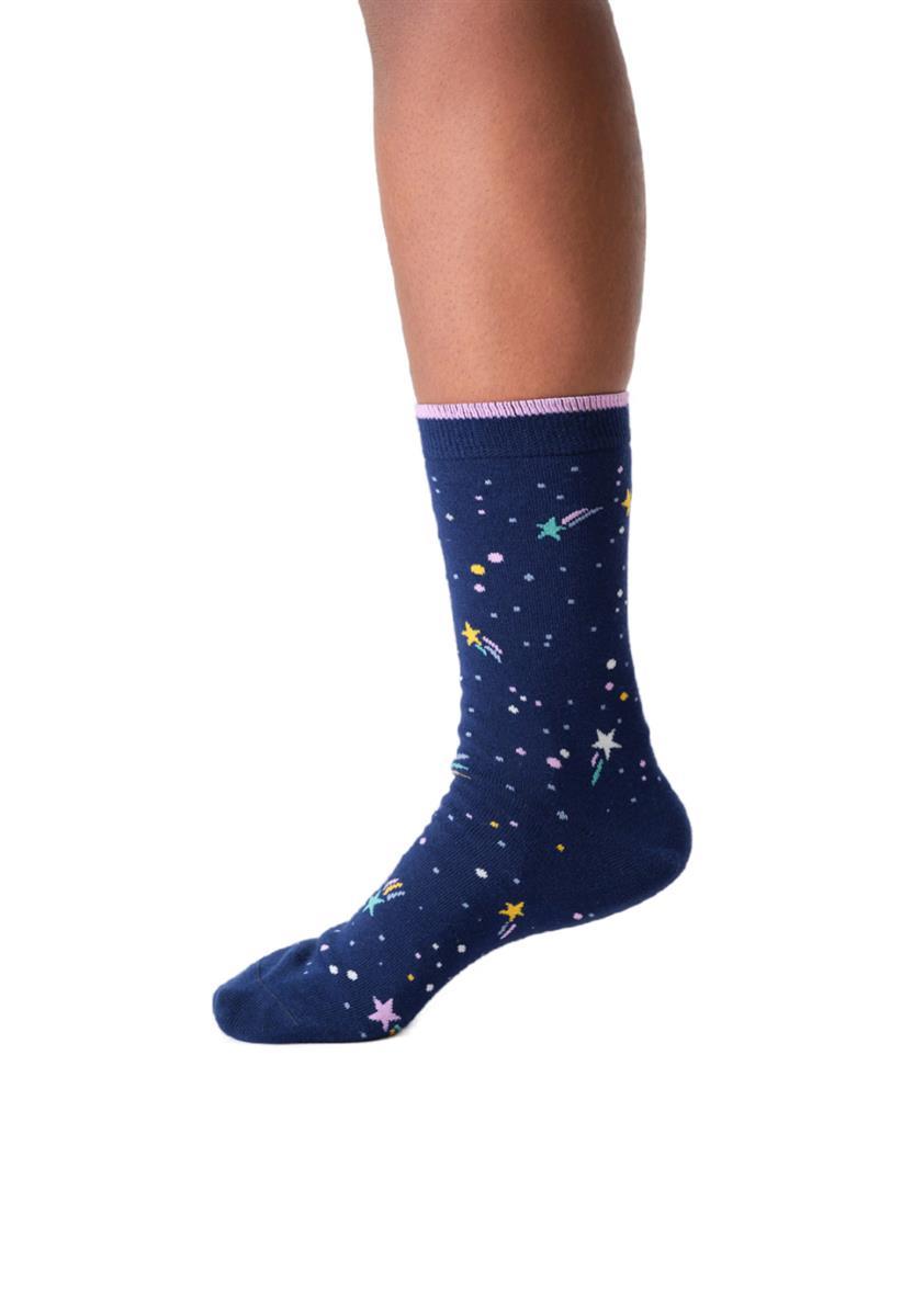 marlowe nature Stars Moons Socken midnight blue stars