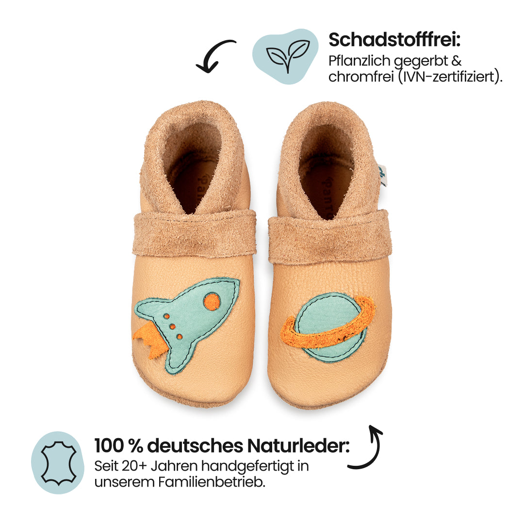 Pantolinos Rakete mit Saturn Barfußschuhe rucola Gr. 23