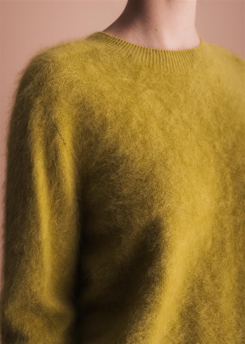 Marlowe Nature Pauline Pullover Wolle moss M