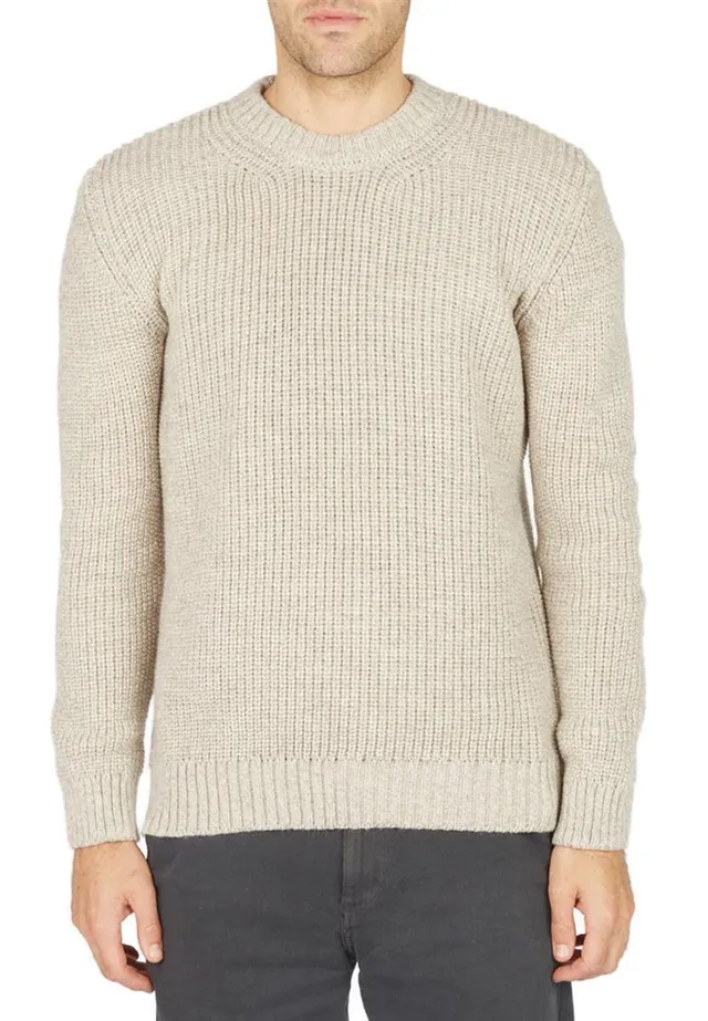 IrelandsEye Crosshaven Strickpullover Wolle petrol marl M