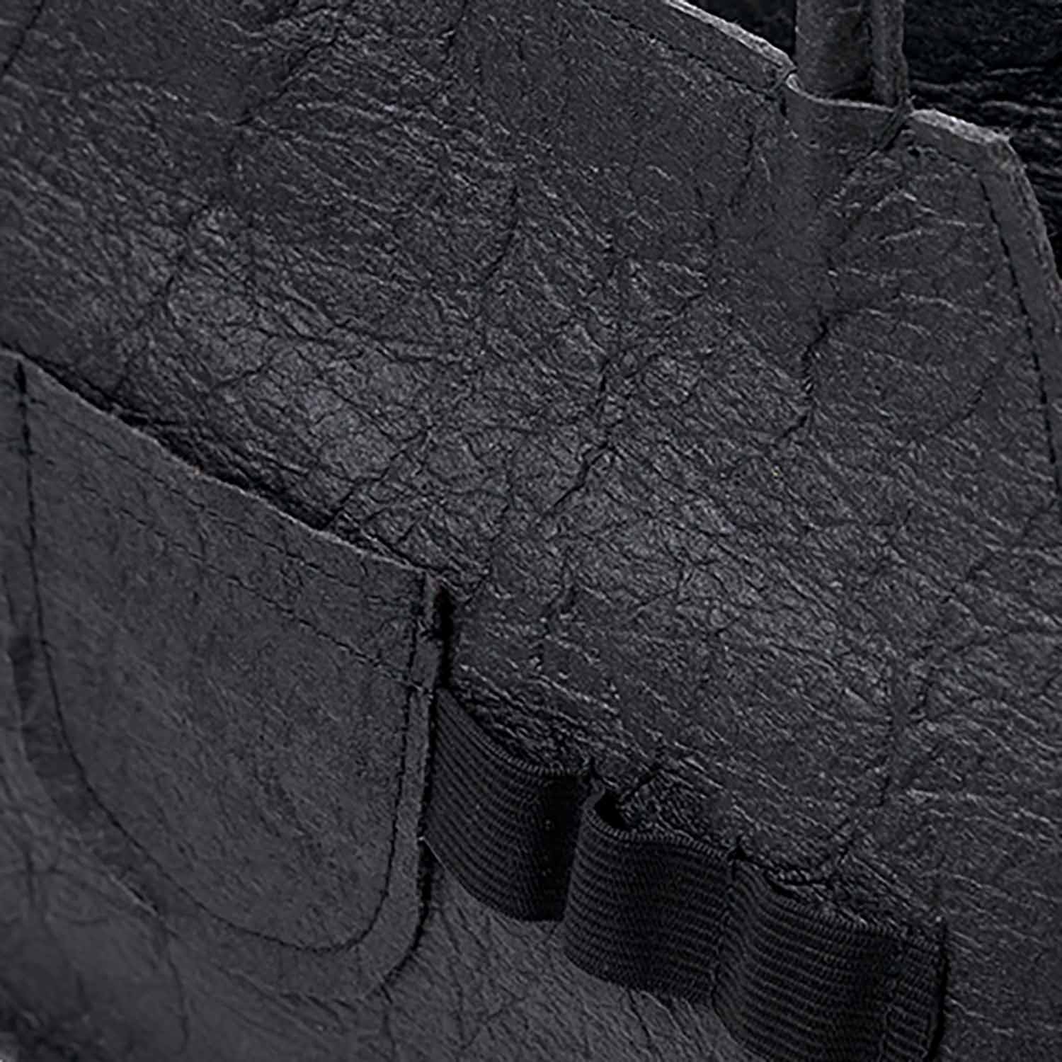 Infantium Victoria Accessories Pinatex Handtasche Schwarz vegan