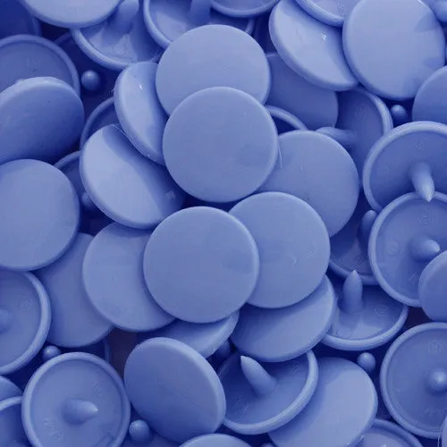 Kam Plastic Snaps B48 Druckknöpfe Blue Bell 1000 Stück