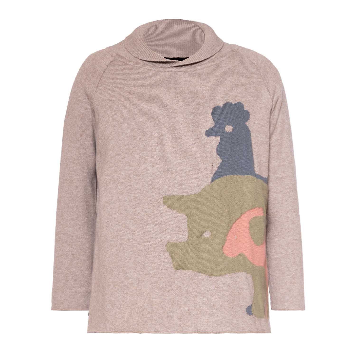 Infantium Victoria Beige Knitted Sweater Pullover Bio