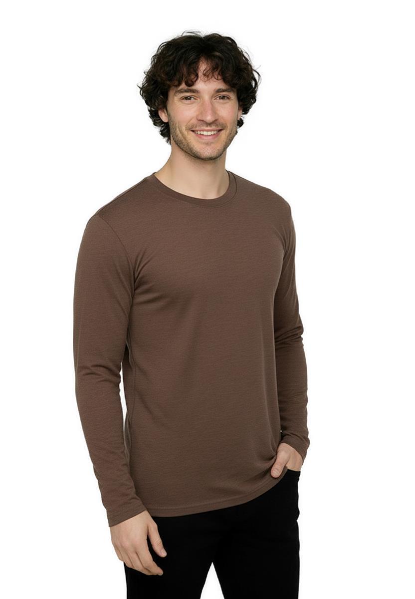 Greenbomb Basic Base Langarmshirt earth wood