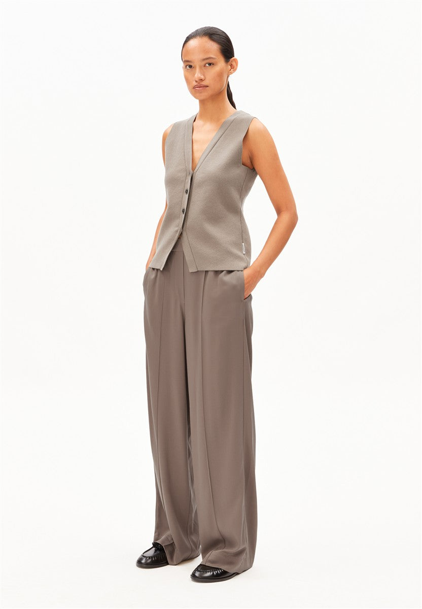 Marlowe Nature Jonvaalie walnut cream Stoffhose Ecovero Gr. S