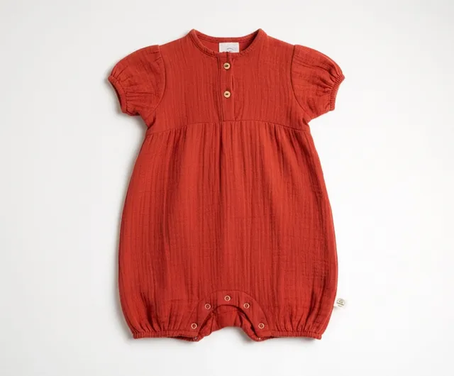 Naturkind Musselin Sommer-Overall GOTS Navy 50/56 Baumwolle
