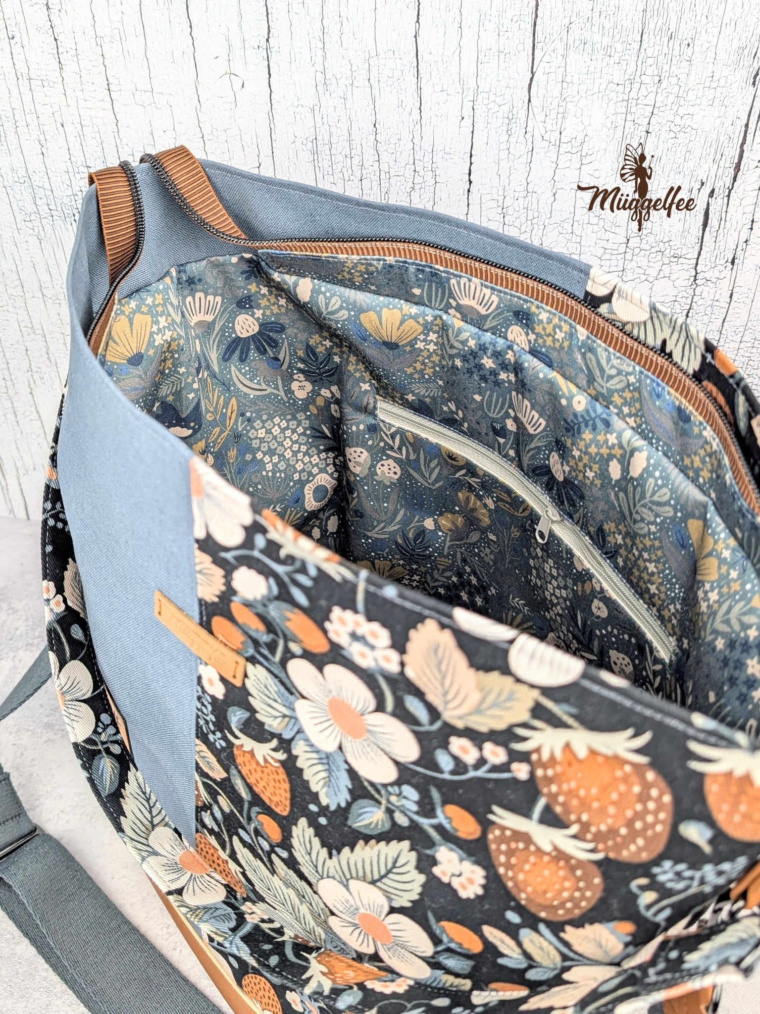 Schnittrebell Onyxx Papierschnitt Hobo Bag 2 Grössen+Etui