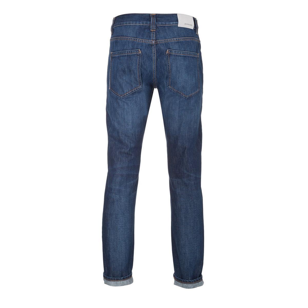 GoodSociety Viterbo Jeans Slim Straight kyanos Bio-Denim
