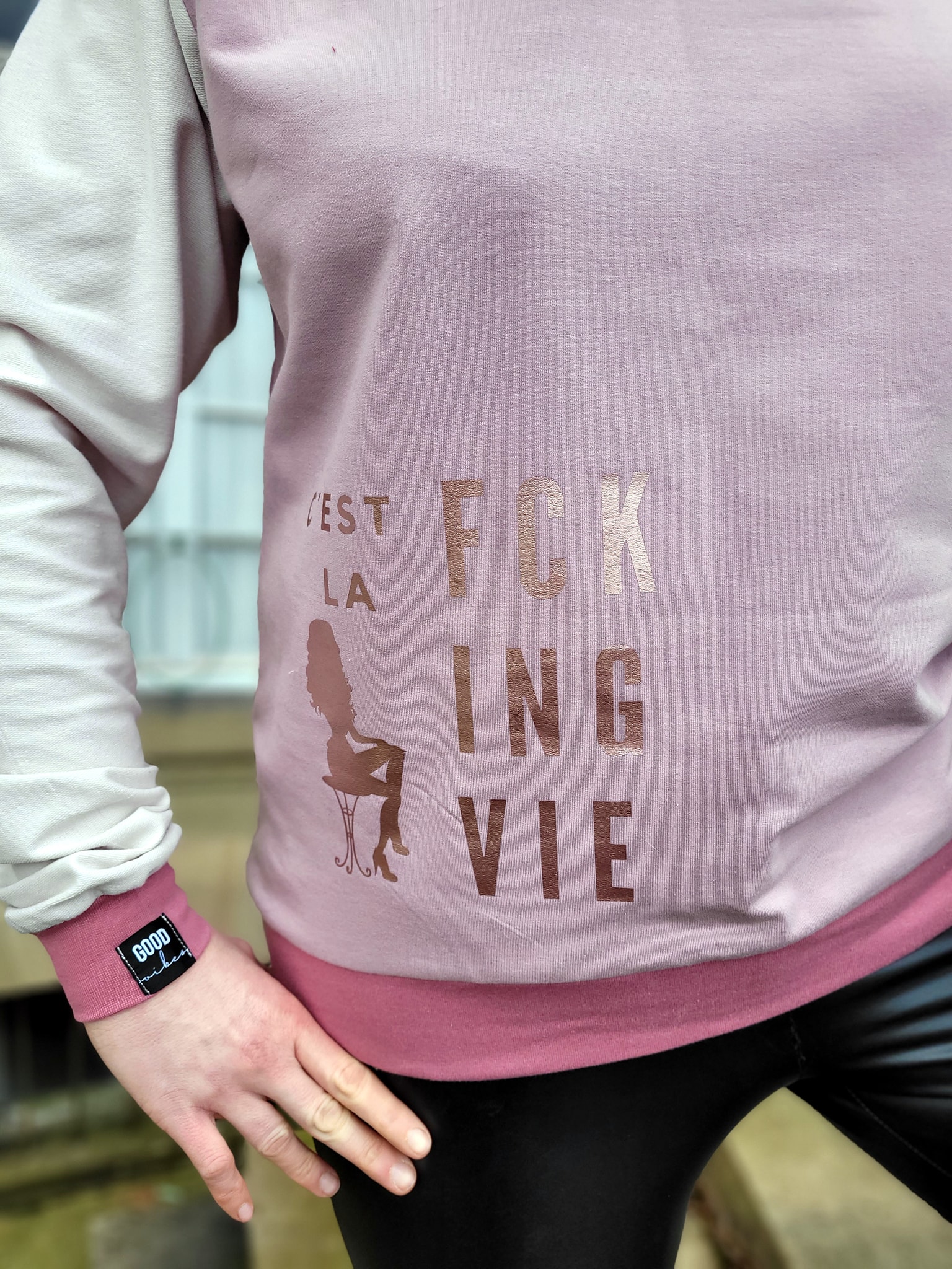 Schnittrebell C'est la fcking vie Plotterdatei Download SVG