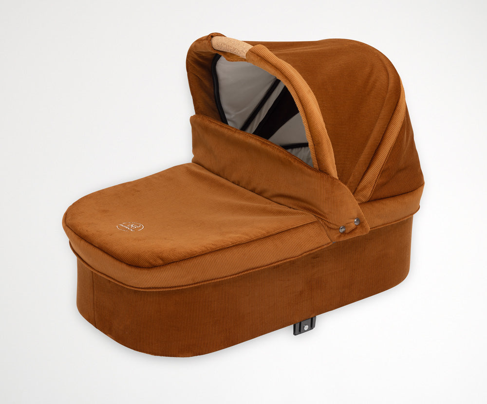 Naturkind Ida Babykorb Cord Cognac Auslaufmodell Bio