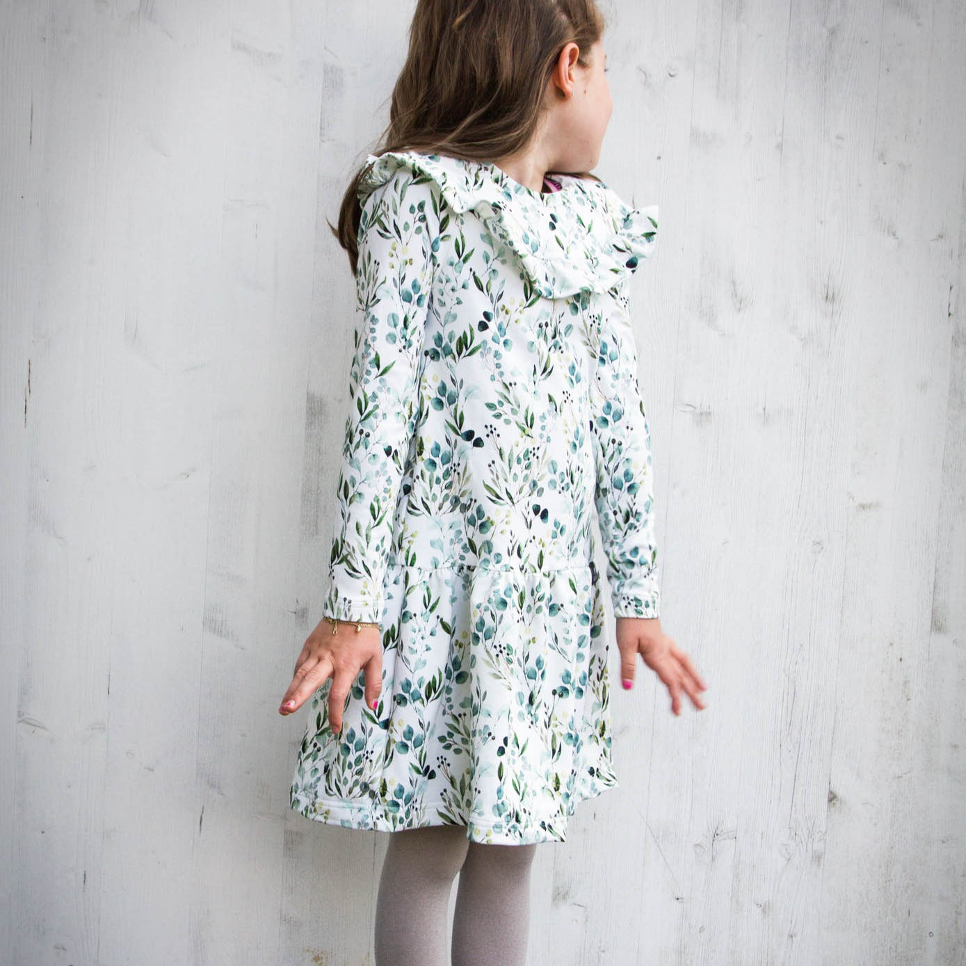 Moeve Design Valeria Schnittmuster Rüschenkleid Gr. 74-158