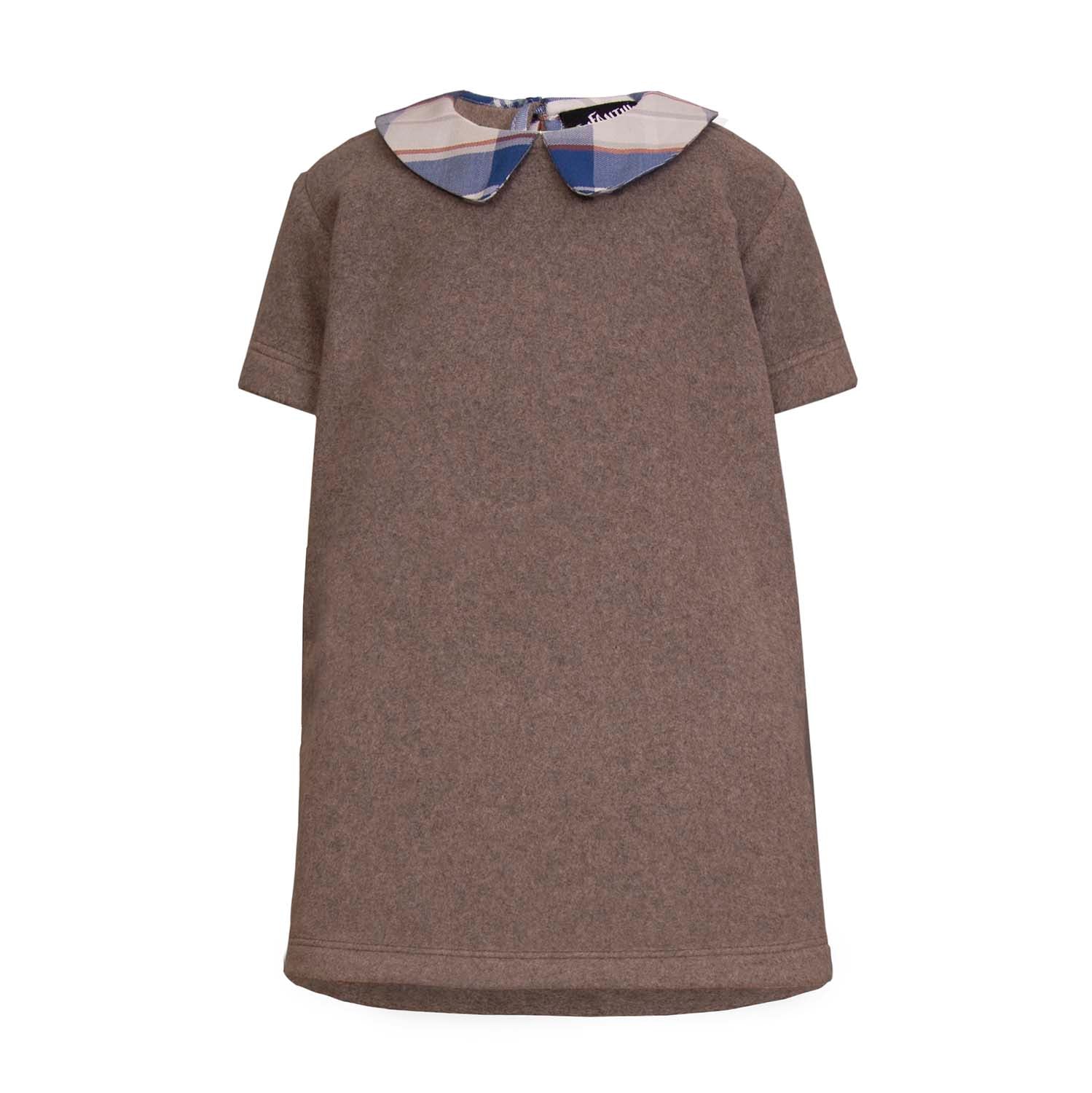 Infantium Victoria Beige Cotton Fleece Babykleid Baumwolle Gr.68-92