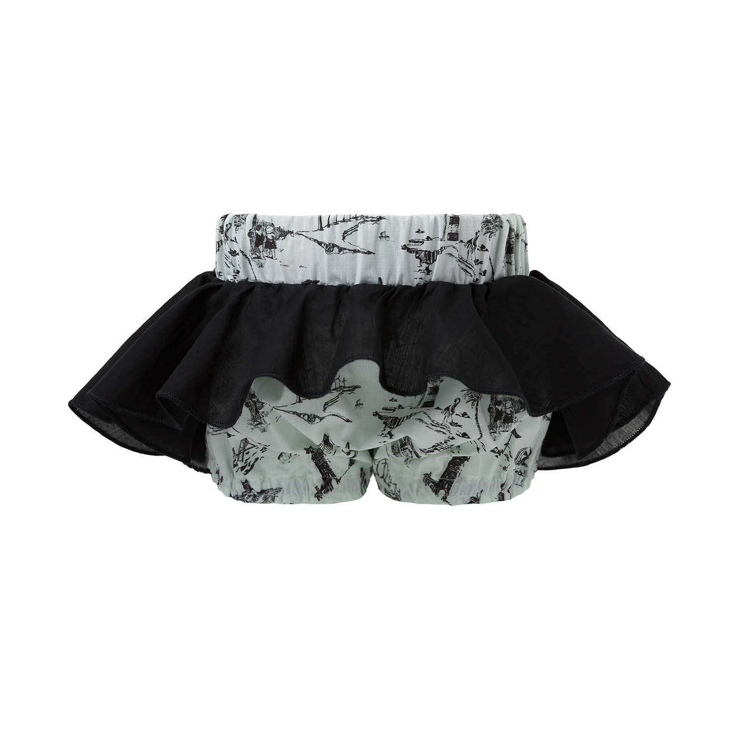 Infantium Victoria Bloomers Baby-Pumphose Mint Vintage-Print