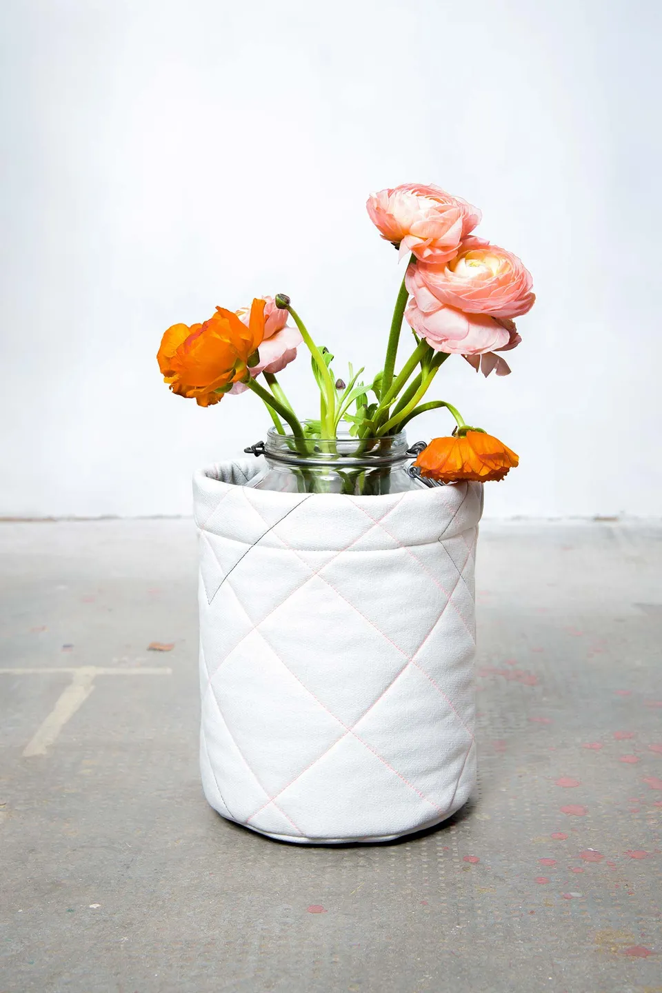 Yes Honey #flowerempower Utensilo Schnittmuster Korb