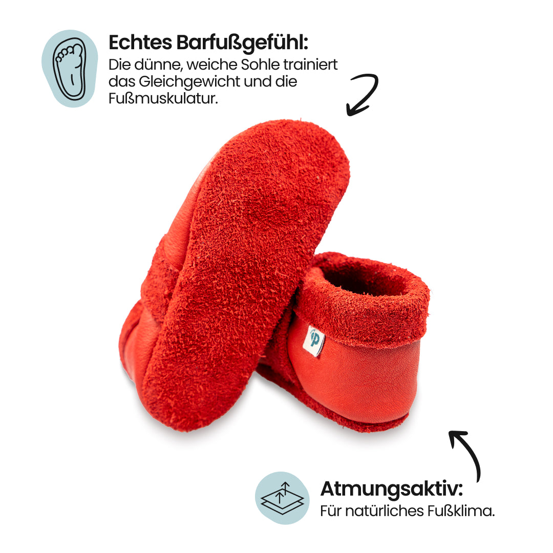 Pantolinos Gänseblümchen Barfußschuhe rosa für Mädchen