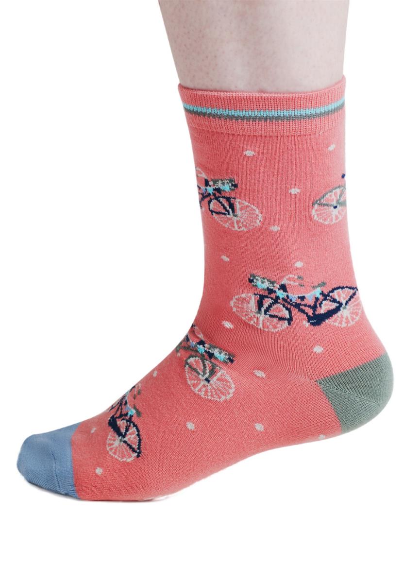 Marlowe Nature Rosette Bike Bamboo Socken indigo blue 37-41