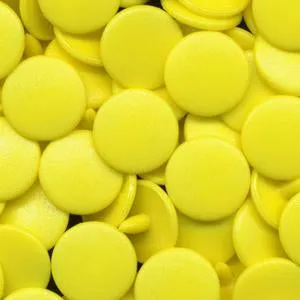 Kam Snaps Size 20 Druckknöpfe B07 Yellow matt 50 Sets