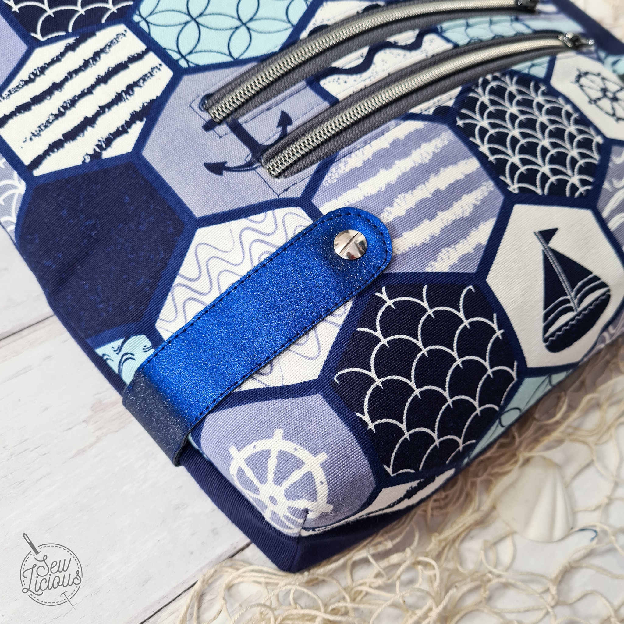 Schnittrebell Lexxis Tasche Ebook 38x35x6 cm