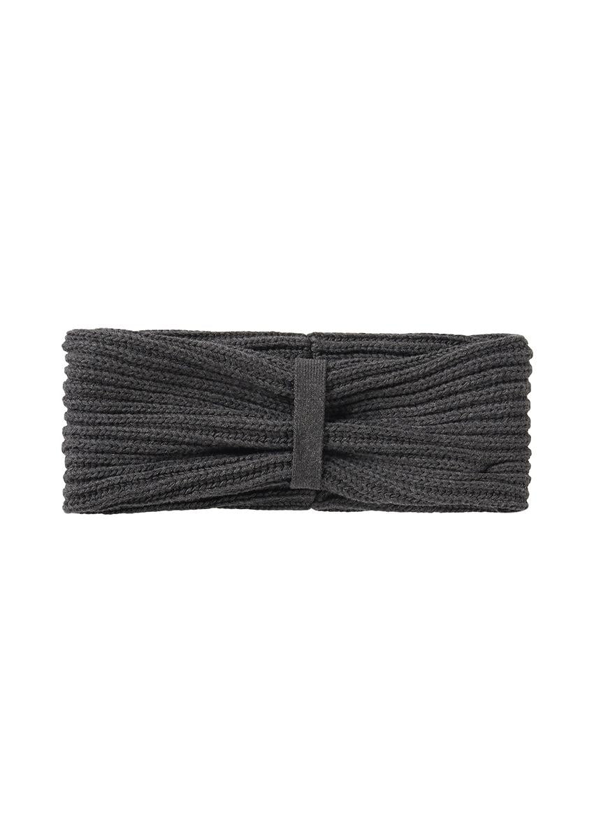marlowe nature Accessoires Knit Headband Stirnband antracite Bio-Baumwolle