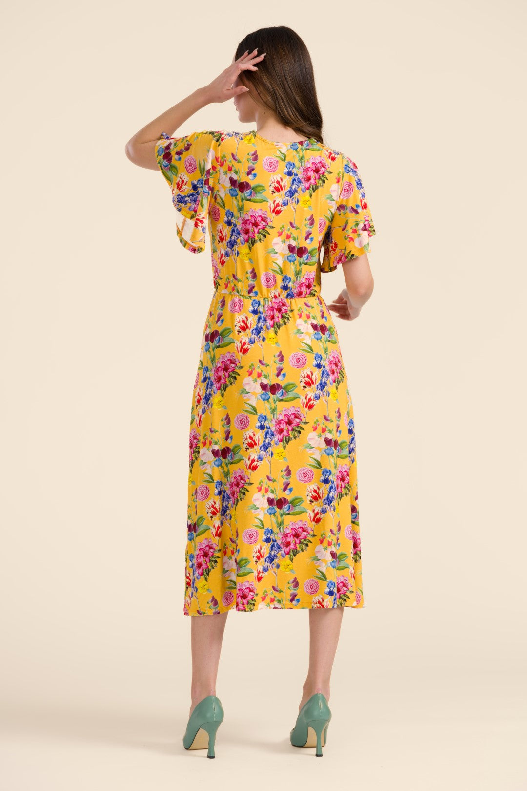 marlowe nature Trix Butterfly Kleid summer bouquet Gelb