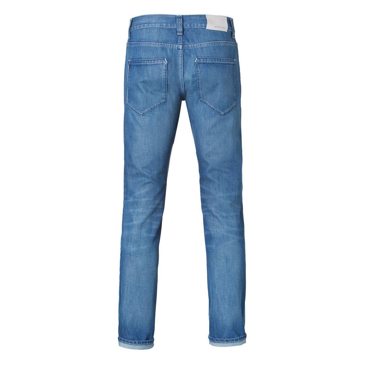 GoodSociety Viterbo Jeans Slim Straight kyanos Bio-Denim