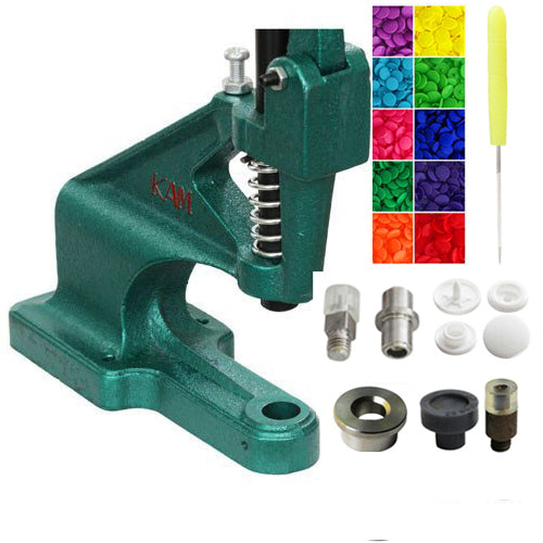 Kam Snaps DK93 Tischpresse Bundle 300 Größe 20 grün