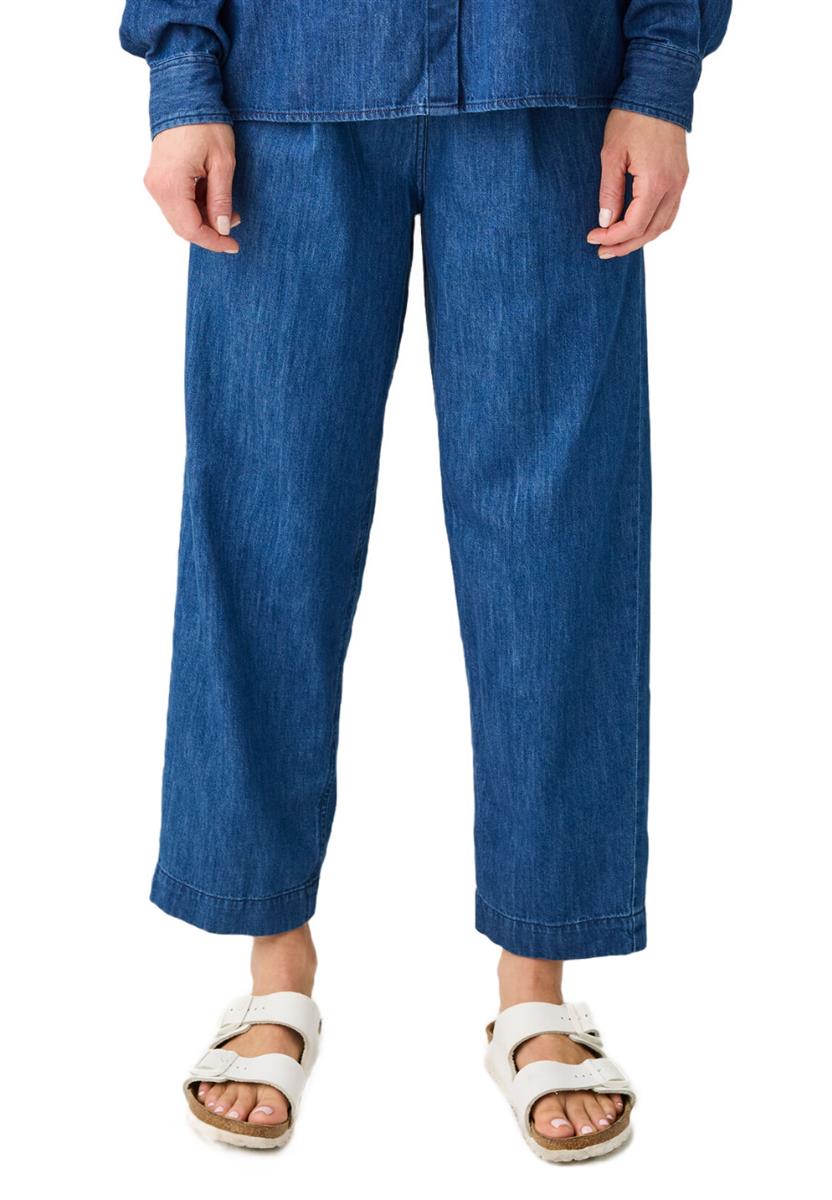 Marlowe Nature Organic Cotton Denim Pant dark blue denim