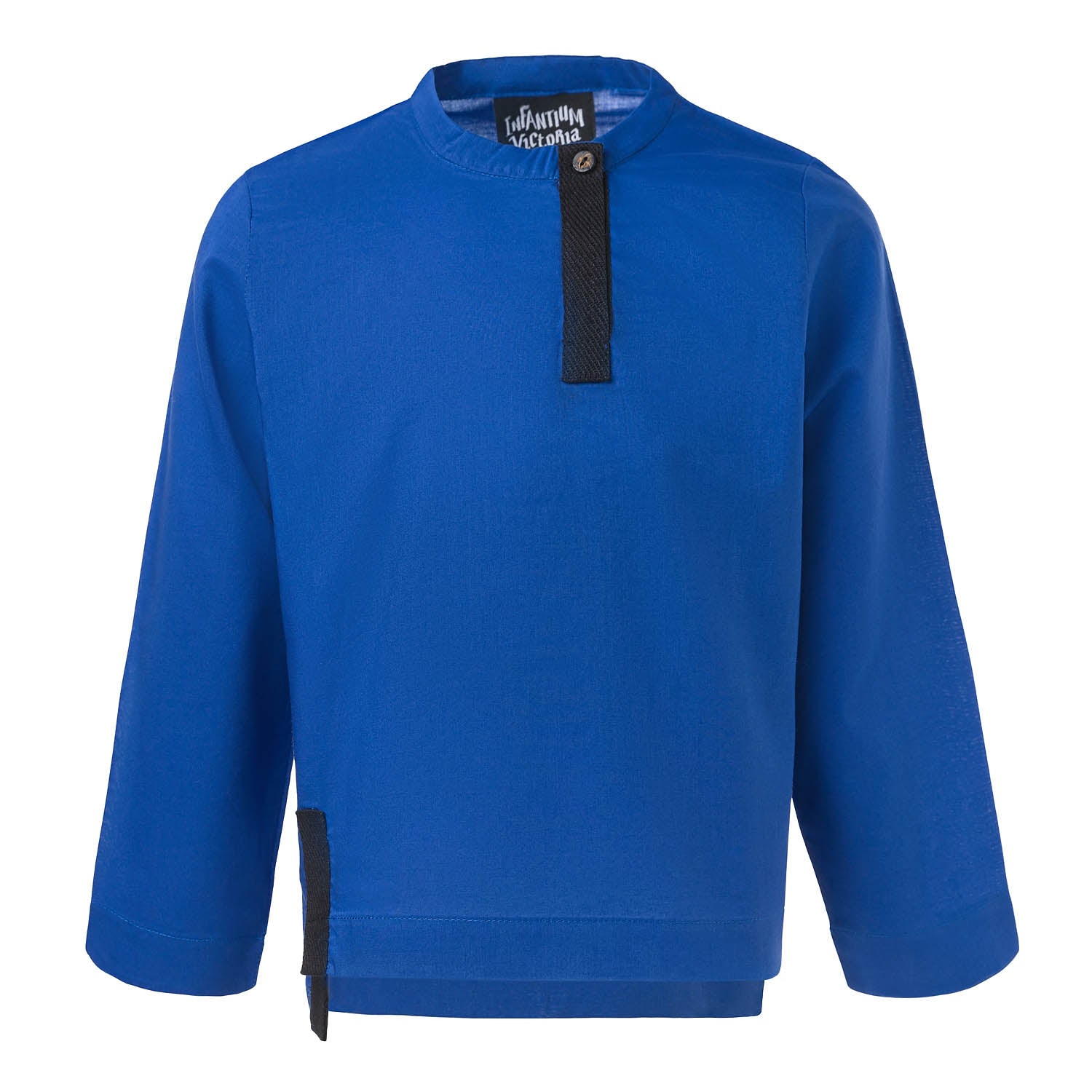 Infantium Victoria Royal Blue Hemd Tab-Kragen Jungen