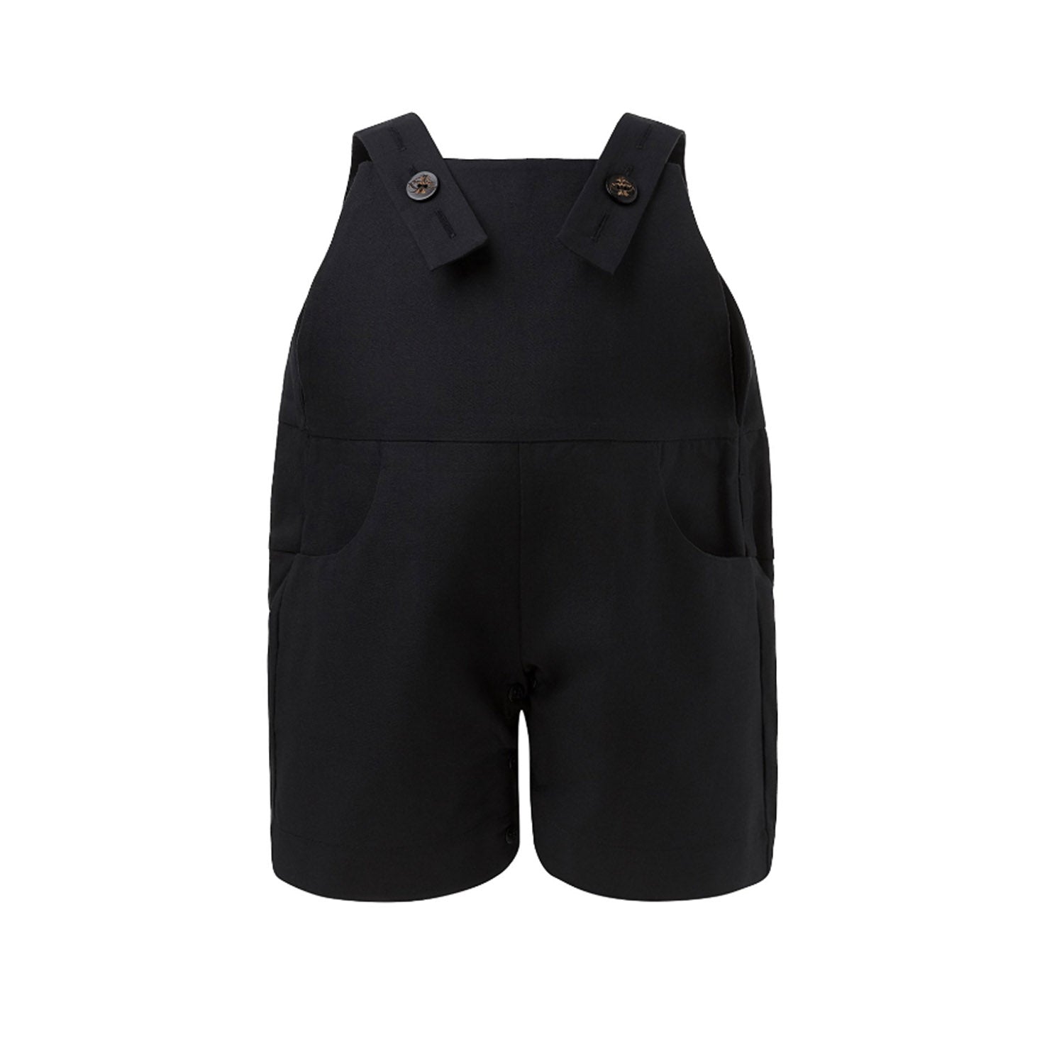 Infantium Victoria Beach Playsuit Overall Schwarz Baumwolle