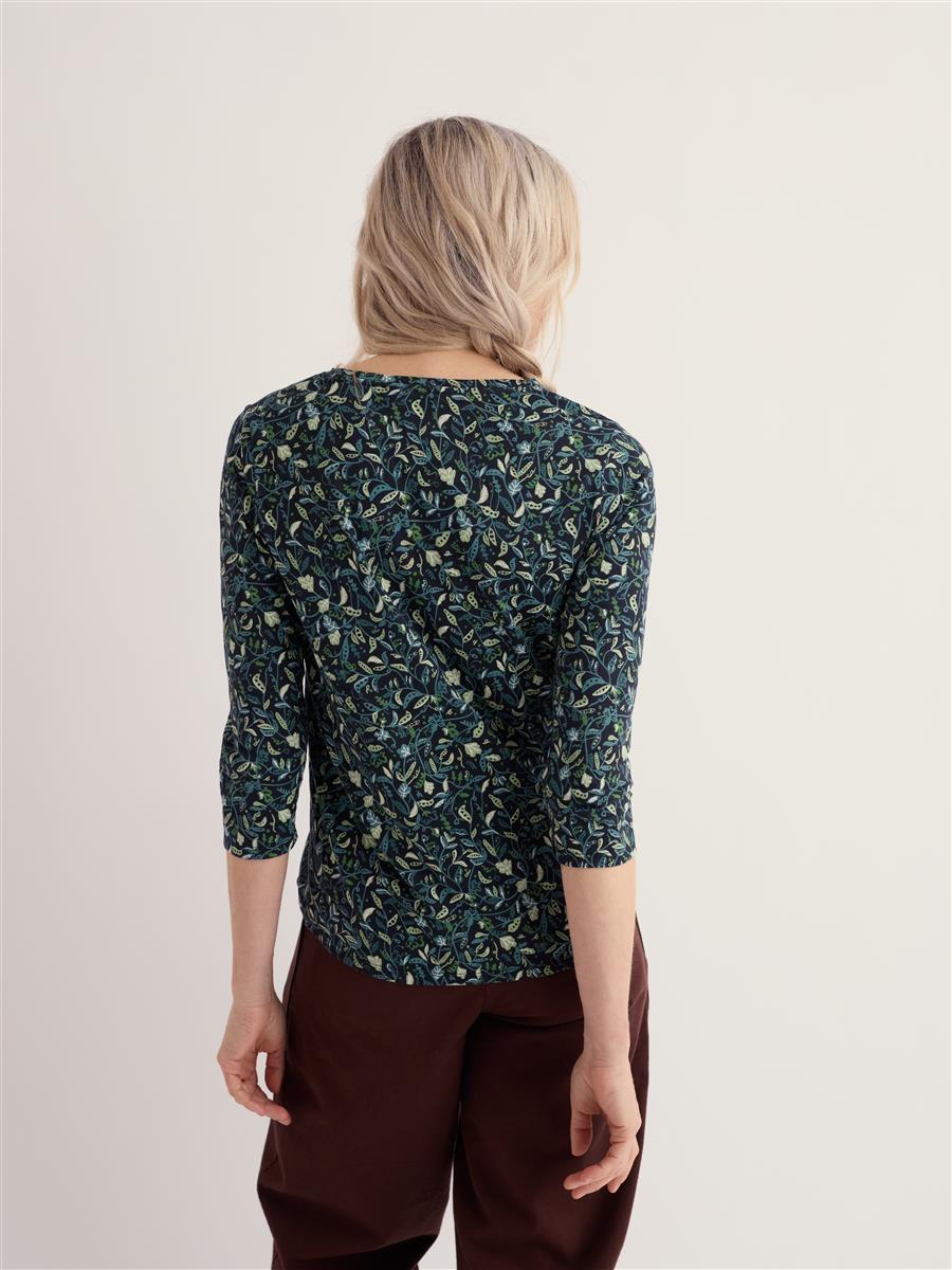 marlowe nature Kellow Top 3/4 Shirt garden peas maritime 38 floral