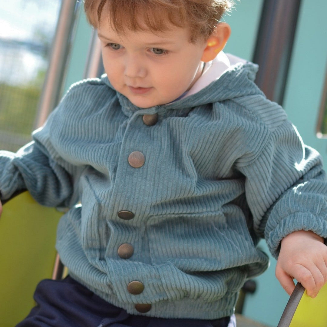 Moeve Design Harley Mini Schnittmuster Jacke 74-128 mit Kapuze