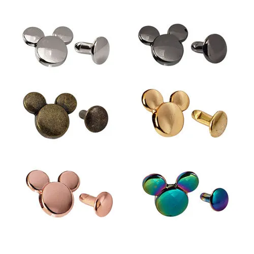 Kam Snaps Mausnieten 10 Sets 12,5mm für Taschen und Leder